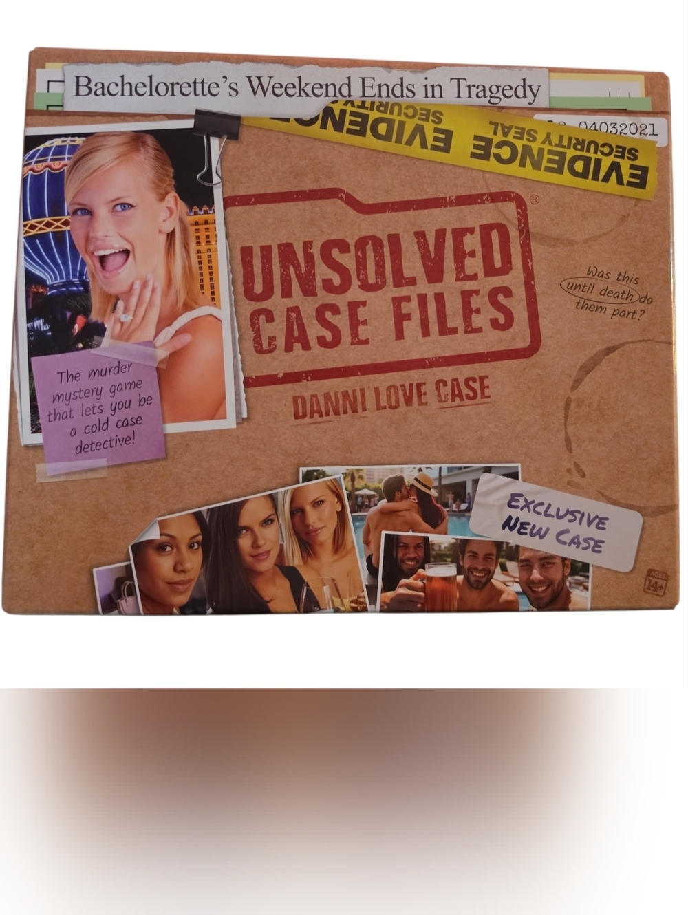 Opened Unsolved Case Files: Danni Love Game. Like New. Includes Everything